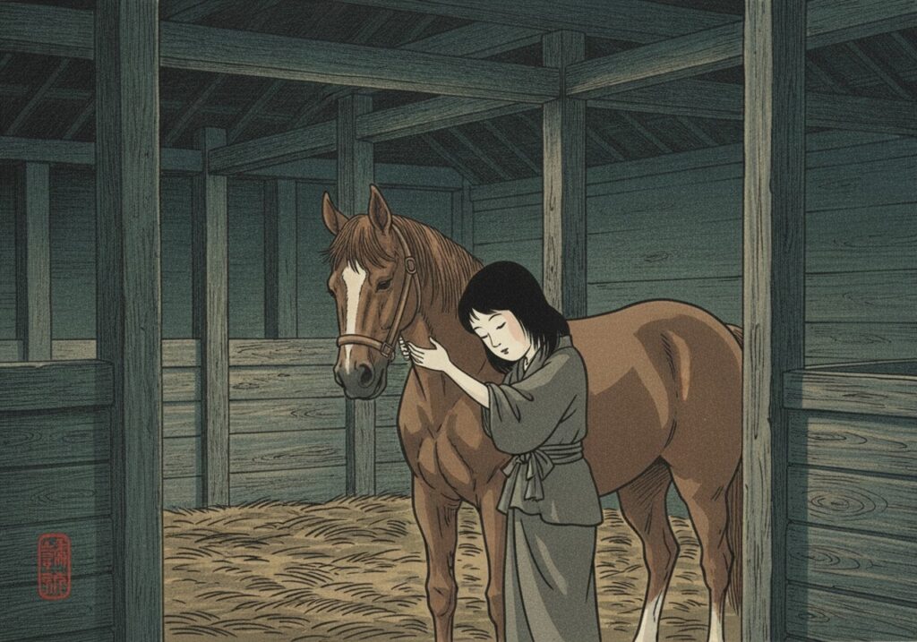 オシラサマの場面