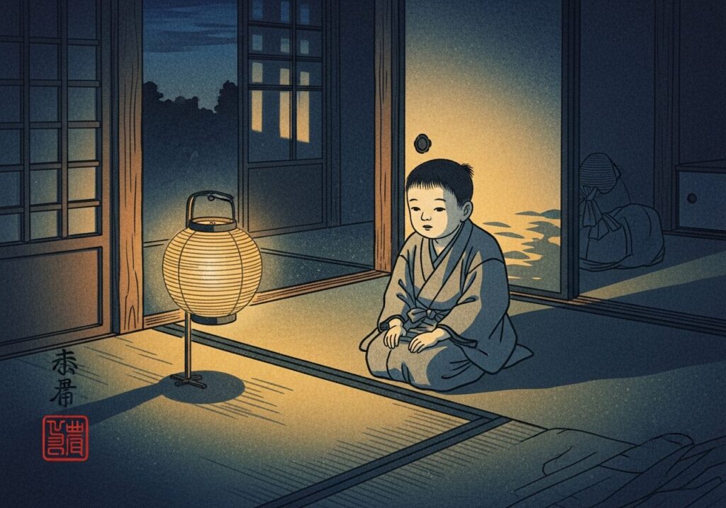 座敷童子の浮世絵