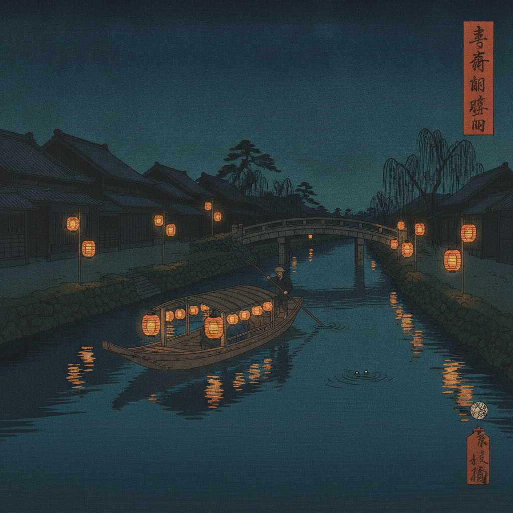 奇怪夜行2026『万福』のCRAFCULT展——柳川、提灯と絵巻の夜（福岡・柳川市）