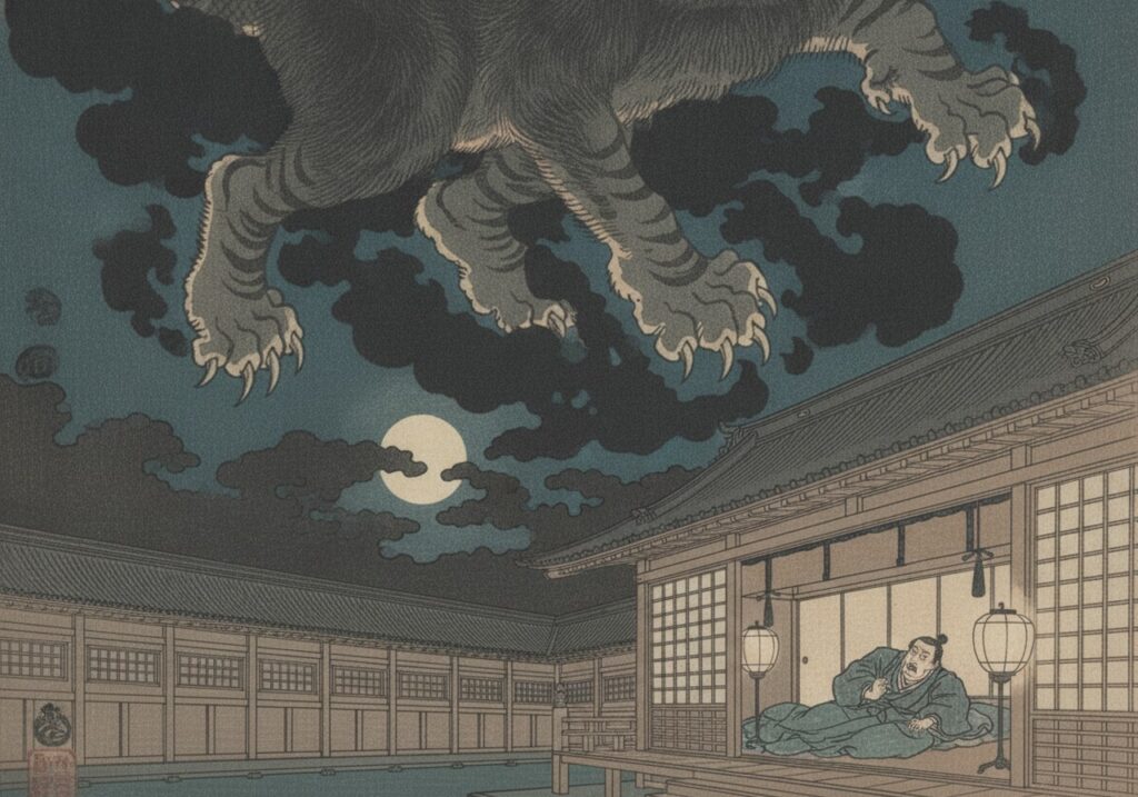 鵺(ぬえ)の場面
