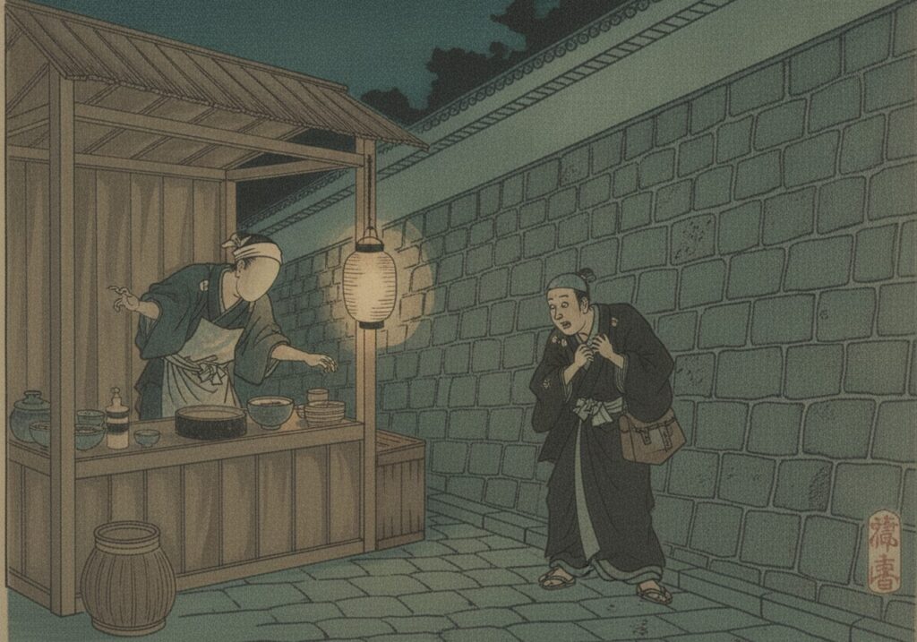 むじな(のっぺらぼう)の場面
