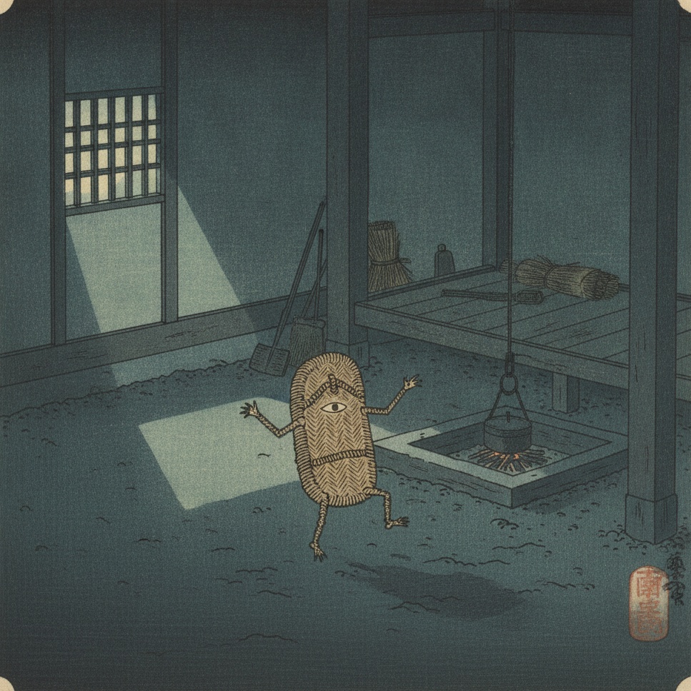 化け草履の浮世絵