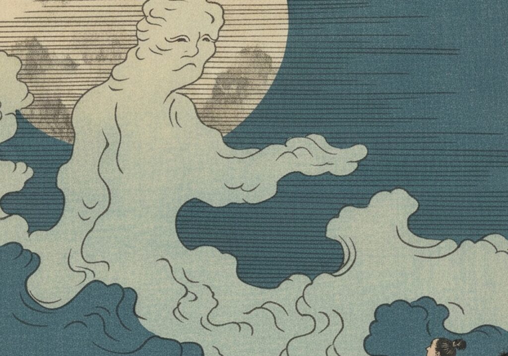 桂男の浮世絵