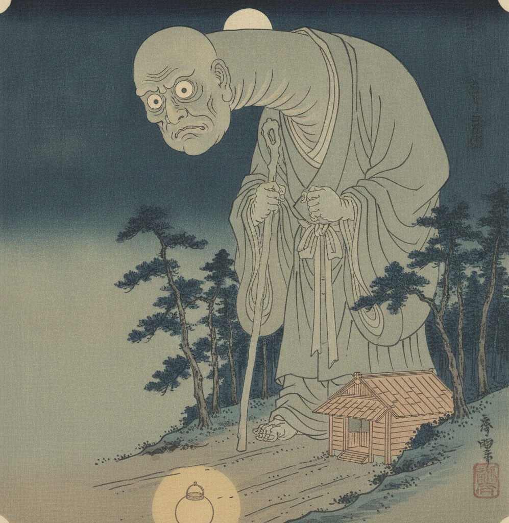 見上入道の場面