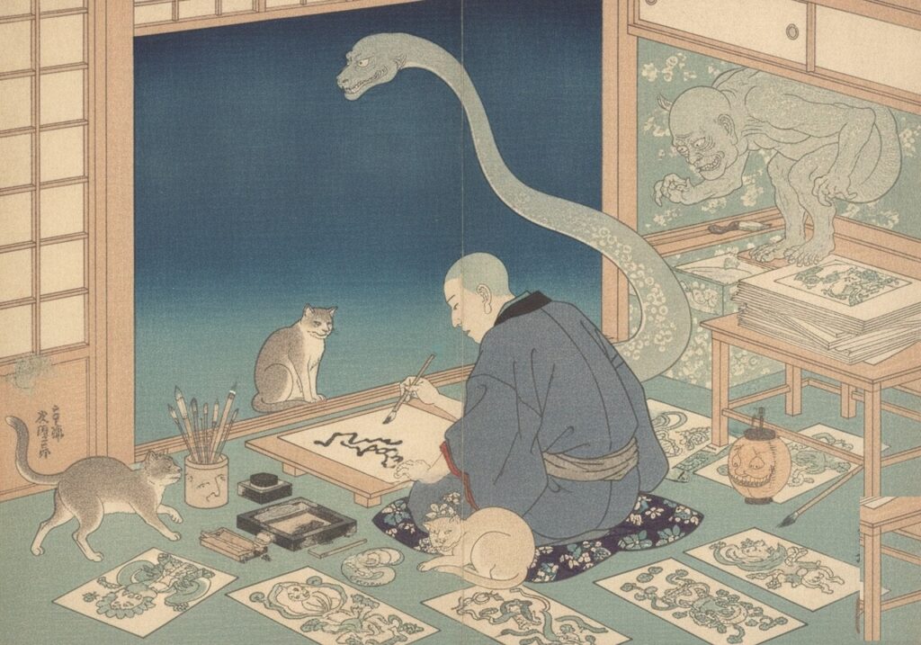 絵師でたどる妖怪 第三回|歌川国芳——妖怪が、こちらへ向かってきた