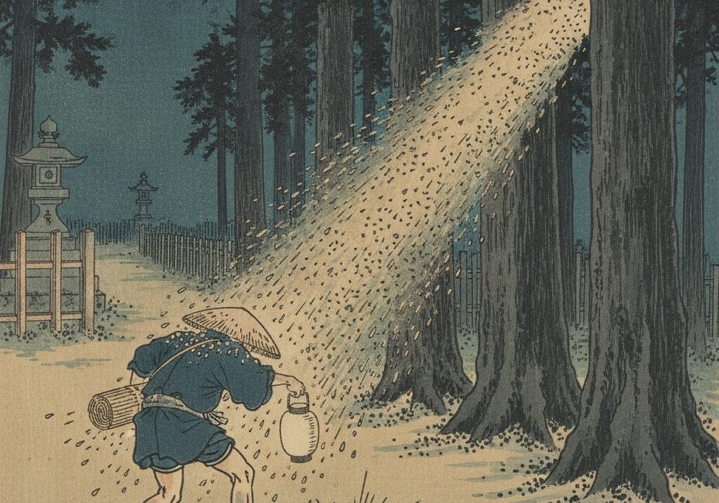 砂かけ婆の浮世絵