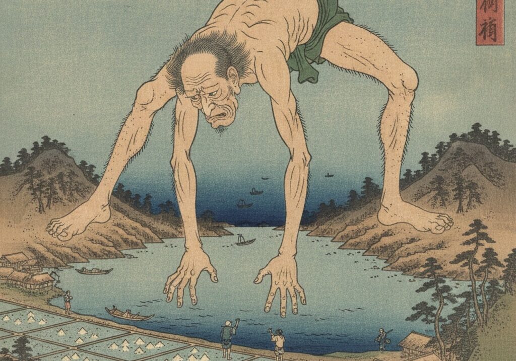 手洗鬼の浮世絵