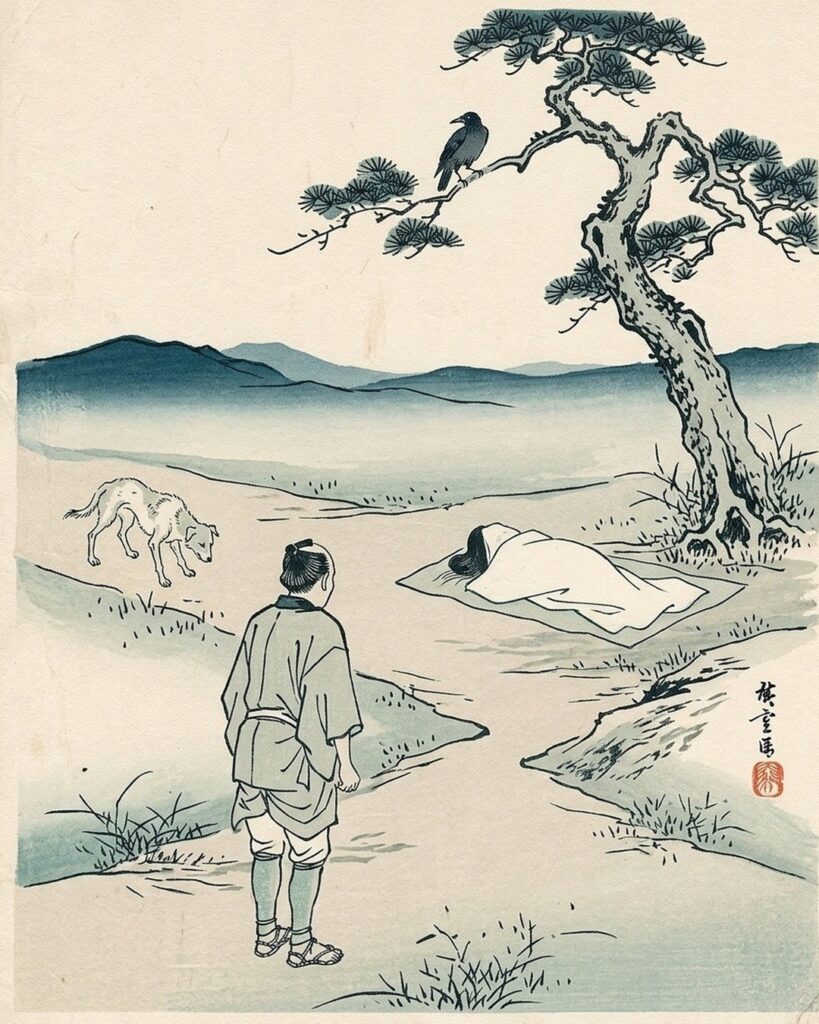 帷子辻の浮世絵