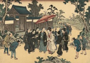 稲穂祭「きつねの嫁入り」｜正体を明かさず、花岡を嫁ぐ