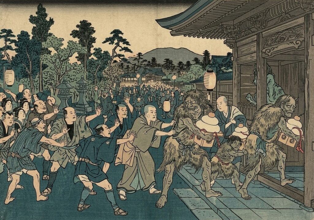 瀧山寺鬼祭|鬼が邪鬼を祓う、三河の火の夜