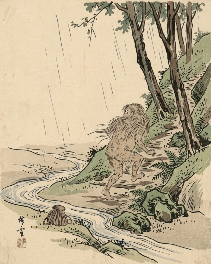 山童の浮世絵